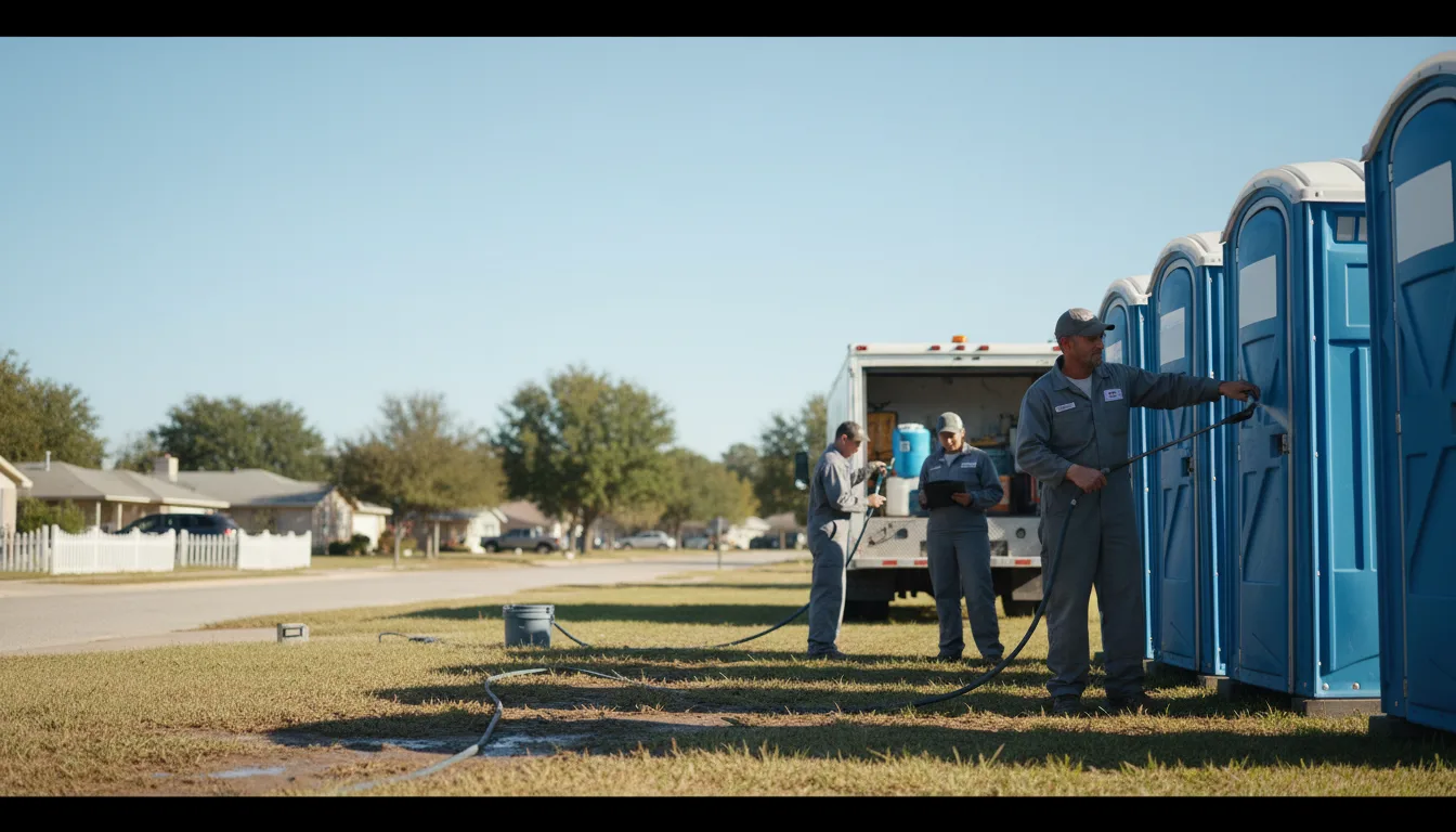 Long-Term Portable Toilet Rental in Leroy, AL near me